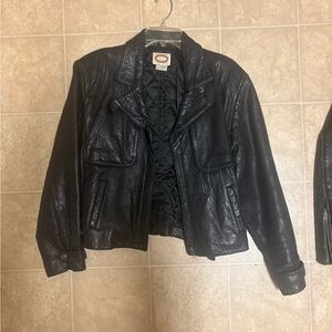 Banana Republic Classic Black Leather Jacket